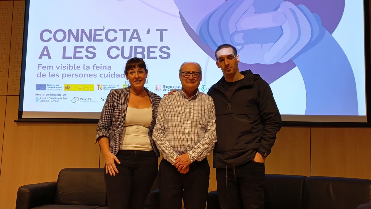 primariaicscat's tweet photo. 💓 Àmplia participació de l'atenció primària de #Sabadell a la jornada "Connecta't a les cures" de @Aj_Sabadell.
👉 Professionals del #CAPNord, #CAPSantOleguer i #CAPSud van intervenir i contribuir a fer visible la feina de les persones cuidadores
🔎 https://t.co/pGaL6OcE34 https://t.co/ZHLGRBWuFf