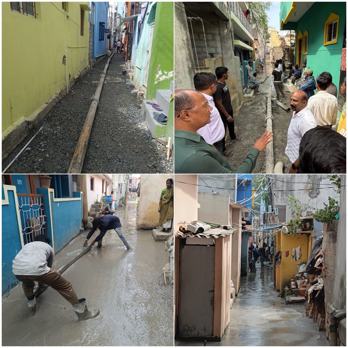 KJGeorgeOffice's tweet image. #SarvagnanagarConstituency:

#WorkUpdate: Under the guidance of the Hon’ble Minister for Energy Shri. @thekjgeorge Ji, Authorities are currently working on concretization of roads along Channappa Lane cross roads in #MSNagarWard.

#WeWorkForYou @INCKarnataka @KJG_Supporters…