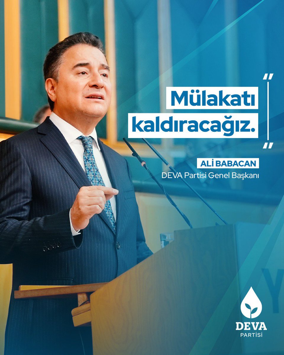 Ali Babacan: “‘Bir gün öğrencilerime kavuşacağım’ diye umut biriktiren binlerce öğretmenimiz var bu ülkede.

KPSS’de aldığı yüksek puanlara rağmen mülakatlarda elenen öğretmenlerimiz…

Onlara sözümüz var. Torpilin bir başka adı olan mülakatı kaldıracağız.”