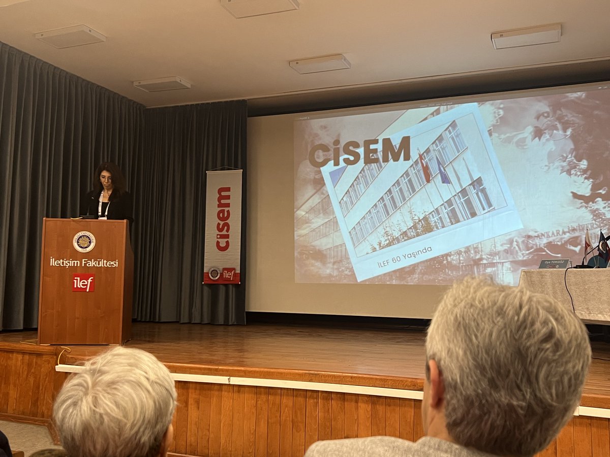 #CİSEM2025 başladı ⁦<a href="/ilefsocial/">ilef - Ankara Üniversitesi</a>⁩