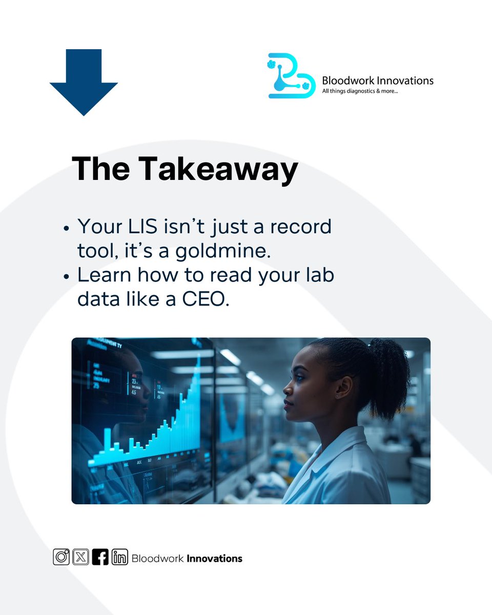 Bloodwork_Innov's tweet image. If you’re not reading your numbers, you’re guessing.

Let’s help you unlock your data.

#LabData #DiagnosticsAfrica #LabManagement #Bloodworkinnovations
