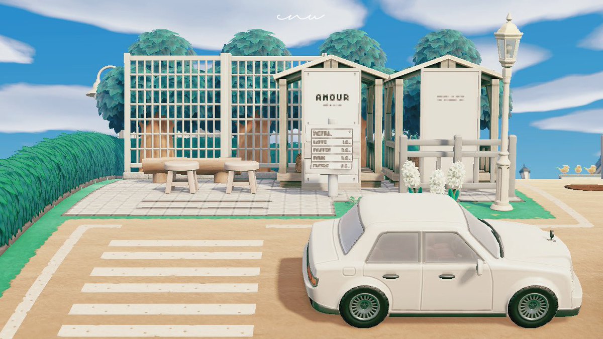 ⌇ 𝖤𝗇𝗍𝗋𝖺𝗇𝖼𝖾 .. 🎣

 進捗👷🏼‍♀️
 小さな釣り堀がある入口 

 素敵なﾏｲﾃﾞｻﾞお借りしてます ┈
 #あつ森 #あつ森写真部 #animalcrossing
 #acnh #AnimalCrossingNewHorizons