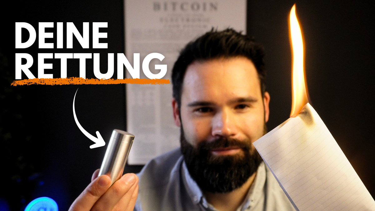 BTCVerstehenPod's tweet image. Die Wiederherstellungswörter deiner #Bitcoin-Wallet sicher vor Wasser, Feuer &amp;amp; Co. schützen? 🔥💧

Hol dir diese Woche 10 % Rabatt bei @seedor_io mit unserem Code BTCVERSTEHEN – und unterstütze gleichzeitig unsere Arbeit. 

Vielen lieben Dank! 😉