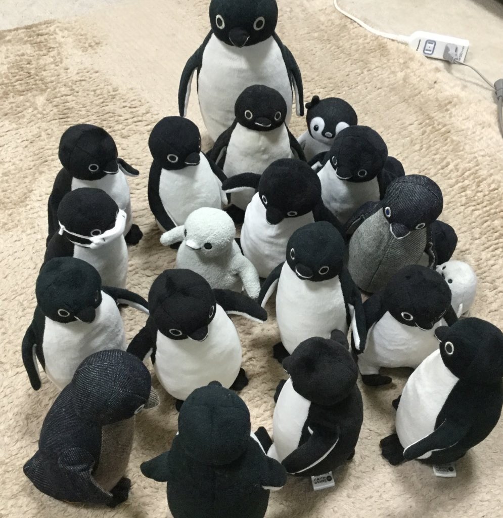 🐧さいこうび　どこかな？

ざわざわ　がやがや