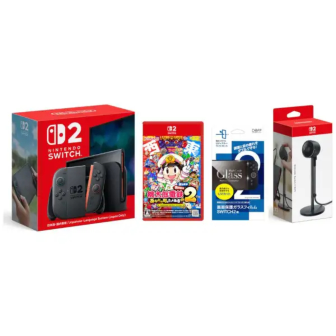 game_watch's tweet image. ビックカメラ.comにてSwitch2の先着販売が実施。「桃鉄」や周辺機器がセットの商品　 game.watch.impress.co.jp/docs/news/2066… #Switch2