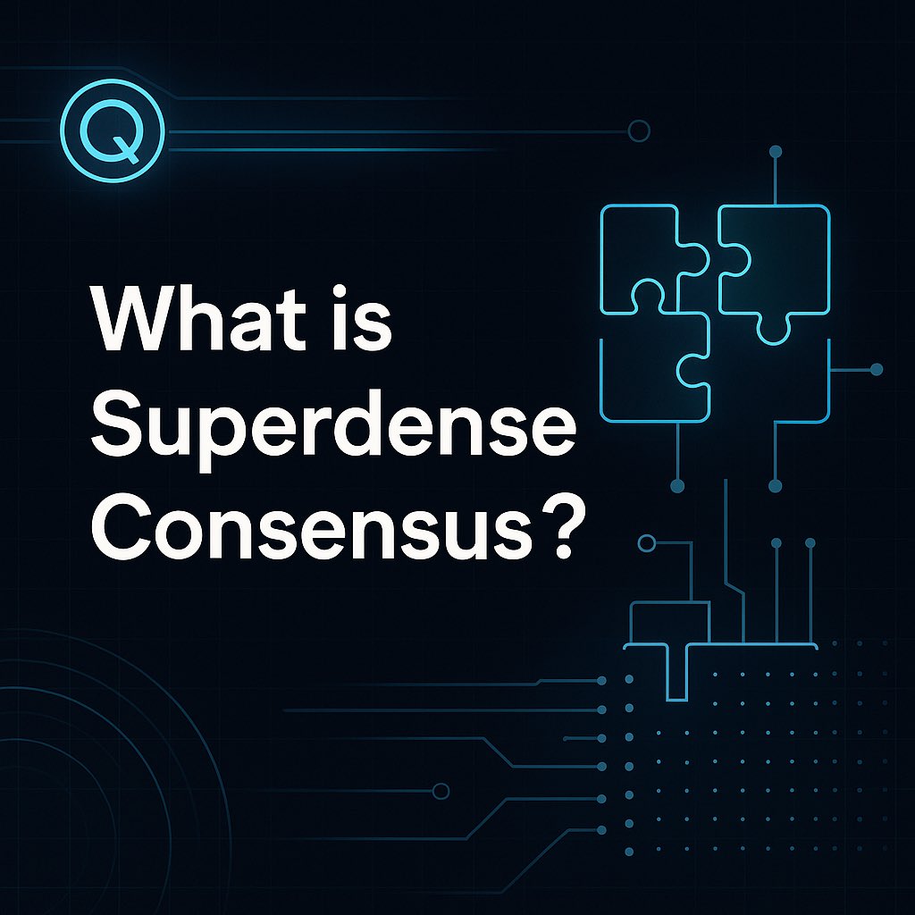 _i_B_i_'s tweet image. 🧵 What Is Superdense Consensus?

Why It Matters for $QTC and the Planck Upgrade

1️⃣ Superdense Consensus — The Evolution of PoW

Superdense Consensus is a new breakthrough in the Qubitcoin ( $QTC ) network introduced in the Planck upgrade.

It transforms the chain from relying…