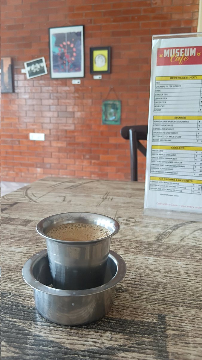 thamodharran's tweet image. Visited the Museum Café today after seeing @RKRadhakrishn sir’s video — a beautiful space with warm people, a great vibe, and affordable prices. This initiative for people with disabilities must continue; it helps them build a better livelihood. @CMOTamilnadu @Udhaystalin