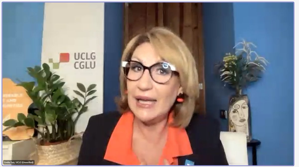 uclg_org's tweet image. 🔶#LocalGov &amp;amp; #HumanRights

&quot;#LRGs are at the front row of achieving HR, we need enabling environments to allow them playing their role. Putting public service at the center will change our capacity to deliver the universal framework.&quot;

🗨️@UCLG_Saiz, UCLG SG 

#Listen2Cities