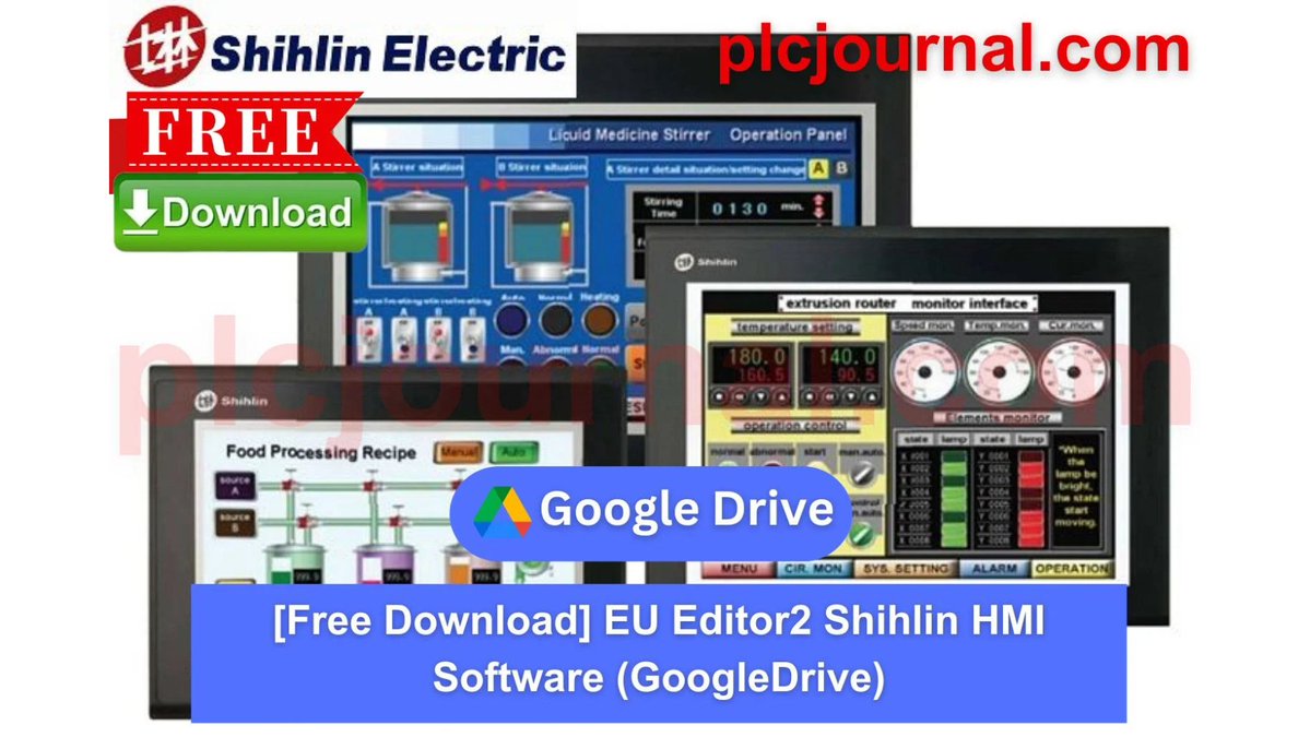 plcjournal's tweet image. [FREE Download] Shihlin EU Editor2 – Professional HMI Software
Smart visual control design in industrial automation is now easier
Create with Shihlin Electric – EU Editor2 #EUeditor2 #ShihlinElectric #HMIsoftware #ShihlinHMI #PLCtoHMI