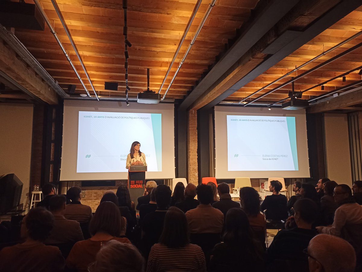📍 Assistim al 🔟è aniversari de <a href="/KSNET_/">KSNET</a>, referent en l'acompanyament i impuls de programes i polítiques públiques amb impacte i evidència.

Gràcies pel vostre paper clau al #TercerSectorSocial.