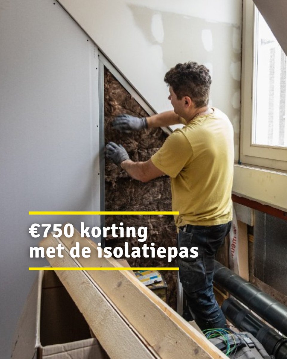 💡 Met de Isolatiepas van de @gemeentedenhaag krijg je tot €750 korting op #isolatiemateriaal!

🔧 Zo maak je je huis warmer én bespaar je geld. Kijk snel hoe het werkt en doe mee aan deze duurzame actie! 🌱🏡

denhaag.nl/nl/verbouwen-e…

 #WoonWijzerWinkel #DenHaag #Isoleren