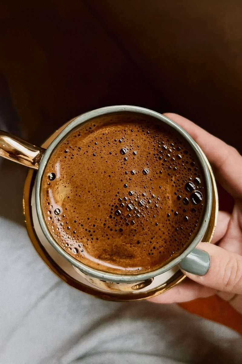 Kahvaltı öncesi kahvesi 🤤☕️