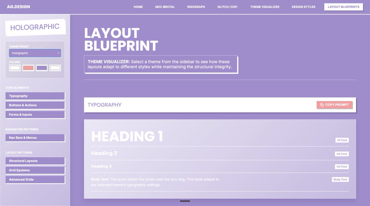 akhi20187's tweet image. I’ve always struggled with design—mostly because I never knew the right terms to describe what I wanted. 😅

So I built a simple, no-nonsense reference for non-designers like me to craft better prompts and understand design styles.

Pretty sure you’ll love it. 

#DesignEasy…