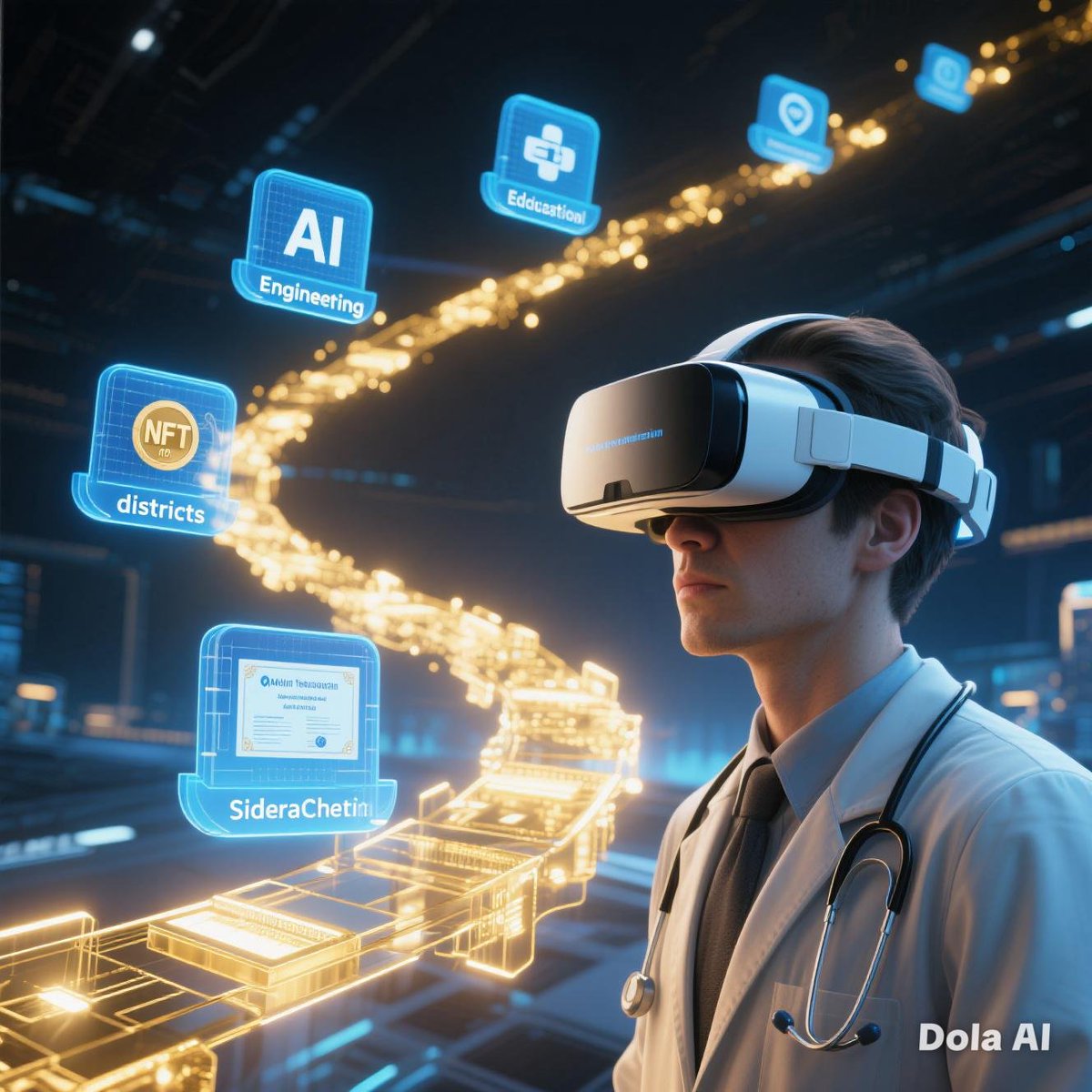 IchamLabodja's tweet image. 🎓MEHR is redefining professional training through an immersive,certifiable metaverse
From healthcare to engineering—train securely,guided by ethical principles

sidrastart.com/project/8c60c4…

t.me/MehrEM2004

@MehrMetaverseEs @sidrachain @maljefairi @Christabel3545 @wreixidra