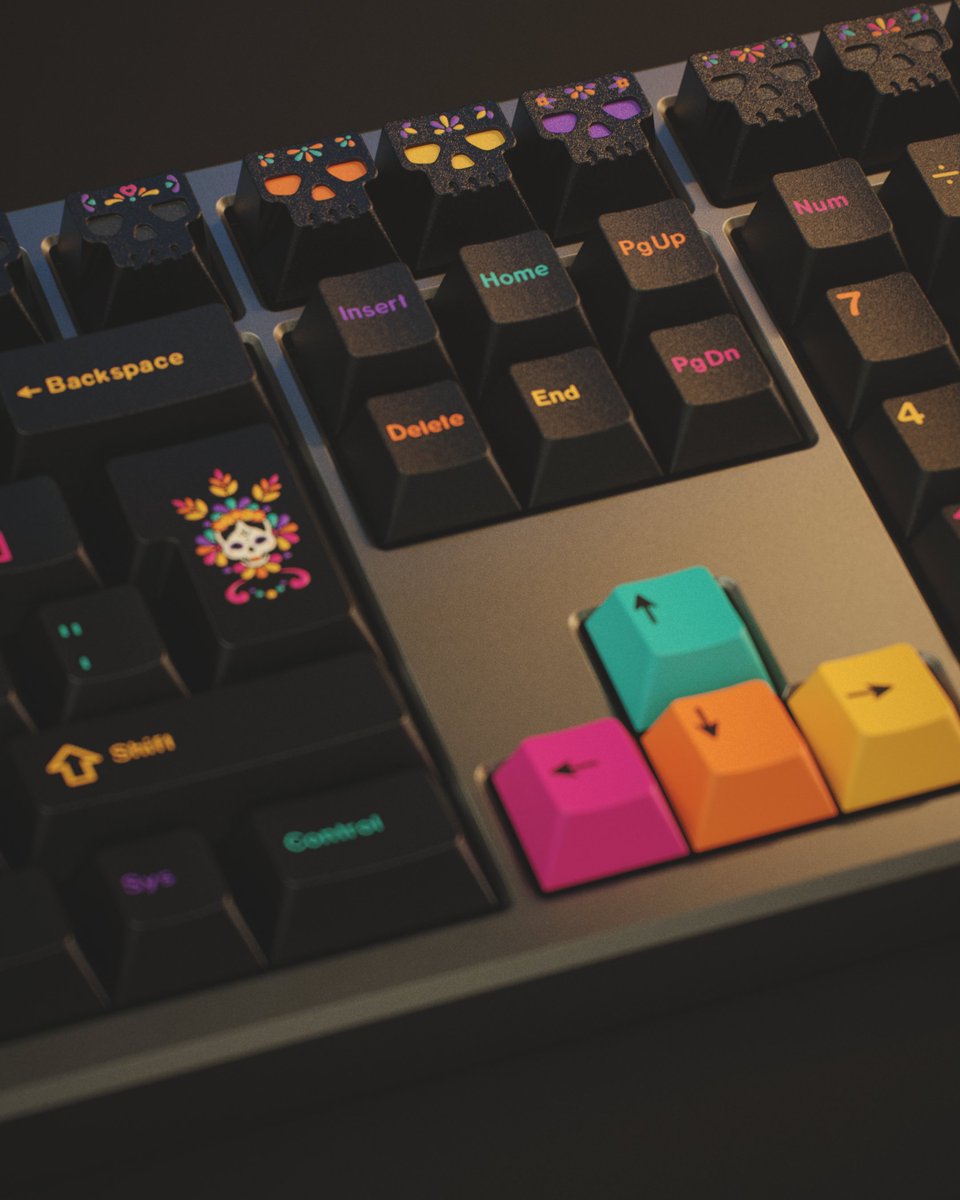 KBDfans's tweet image. Final call! The group buy ends this week. Get on board now! 🚀

GMK CYL Mictlan Rebirth
kbdfans.com/products/gmk-c…
GMK MTNU Mictlan Rebirth
kbdfans.com/products/gmk-m…

🗓️ November 2 –29🔥🔥🔥

#keycaps #keyboard #kbdfans #gmk