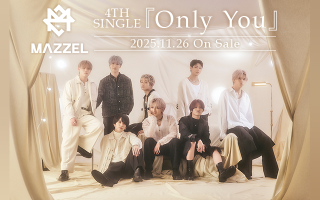 📀本日発売日！ ￣￣￣￣￣￣￣￣ #MAZZEL 11.26 On Sale 4th Single