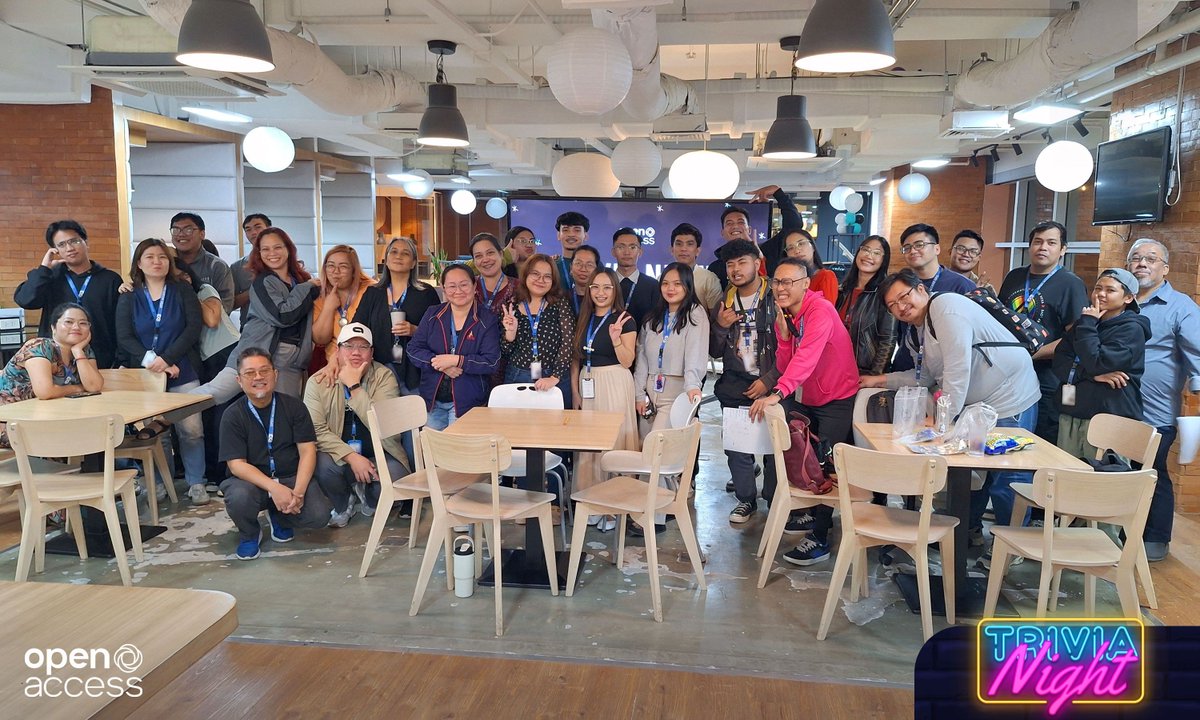 OpenAccessBPO's tweet image. We recently held our Open Access BPO Trivia Night: Know-Vemberduring National Game &amp;amp; Puzzle Week at our Makati office.

A team from our mobile retail program won Trivia Night, beating all participants and claiming their cash prize.

#WeAreOABPO
#GameAndPuzzleWeek