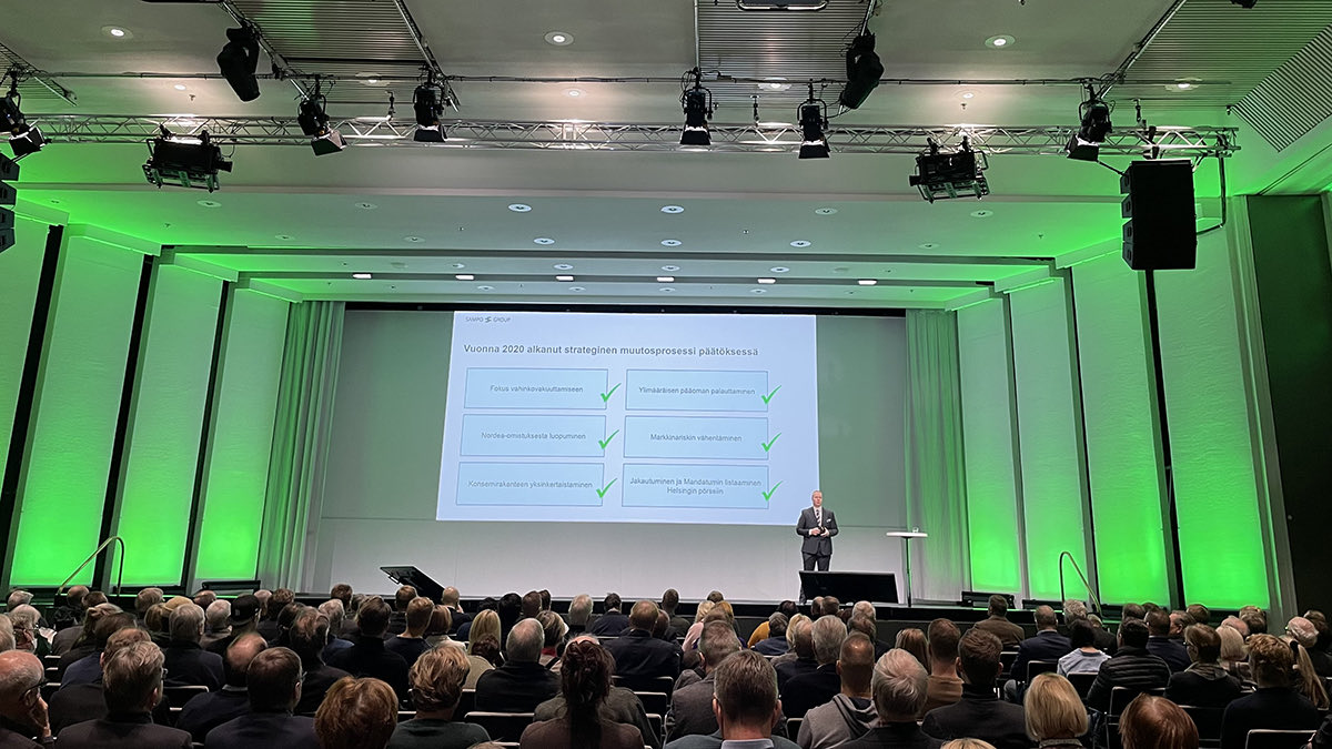 Sampo_plc's tweet image. Meet our team at the Sijoittaja 2025 event today and discover the latest updates from Sampo. Don’t miss our Investor Relations Manager, Mirko Hurmerinta, presenting on the Kauppalehti Stage at 2:30 pm. The presentation will be in Finnish. sijoittaja.messukeskus.com #sampogroup
