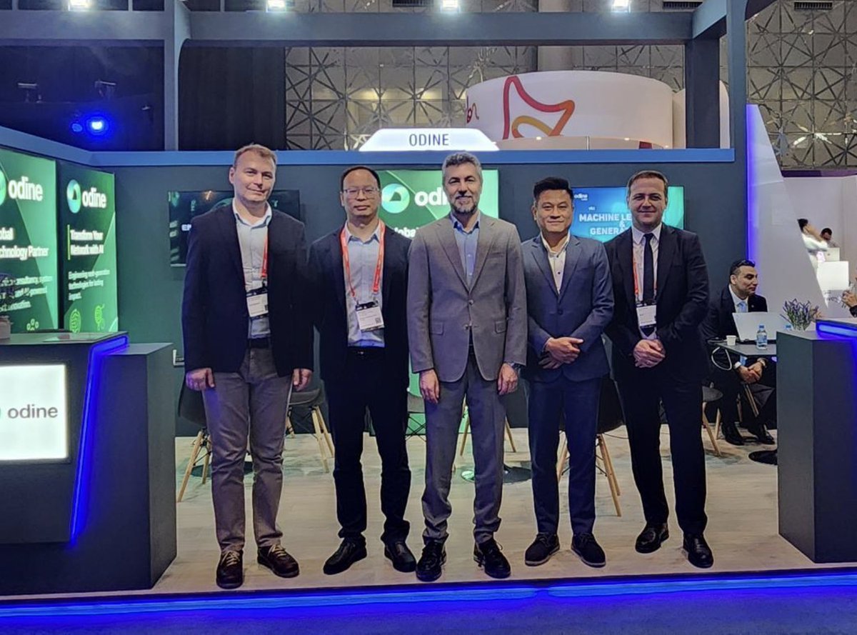 MWC Doha 2025 fuarının ikinci gününde; Sunwave Communications, GM of Wireless Coverage BU - Allen Chu ve Sales VP Key Account &amp; APAC Region, Wei Fung Lim'i standımızda ağırlamaktan memnuniyet duyduk. <a href="/GSMA/">GSMA</a>  <a href="/MWCHub/">MWC</a> 

Odine hakkında daha fazla bilgi için → odine.com