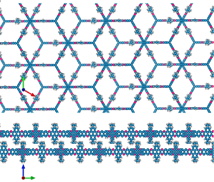 team_tagen's tweet image. Phenazine-linked π-COF (TU-32) improves drug delivery💊. Strong π–π interactions let it load 5-FU up to 56%, showing how smart framework design can boost precision therapies. #COF #DrugDelivery #MaterialsScience doi.org/10.1039/D5NH00…