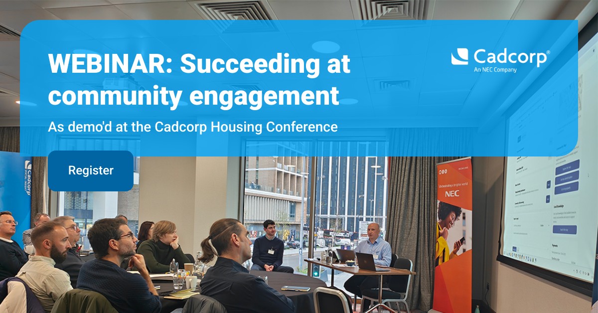 cadcorp's tweet image. WEBINAR: Succeeding at community engagement - See how #HousingAssociations can improve tenant satisfaction with #GIS and #WebMapping - mailchi.mp/cadcorp.com/su…
