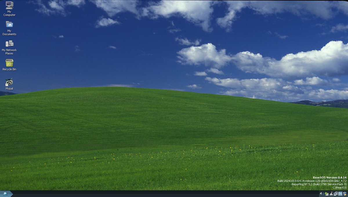 reactos's tweet image. #ReactOS feels like a glimpse into an alternate reality, huh?