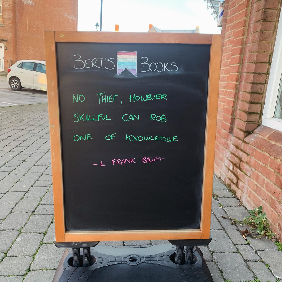 bertsbooks's tweet image. It’s chilly today, but I’ve defrosted the books and they’re ready for you. - Michael