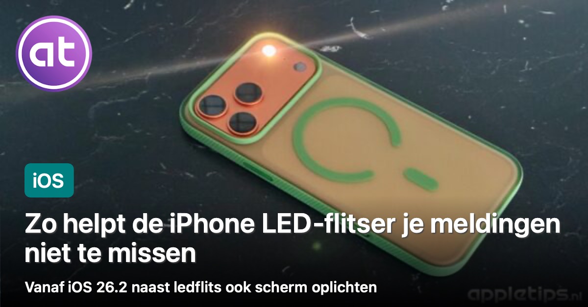 appletips's tweet image. Wist je dat je iPhone een LED-flitser gebruikt om meldingen visueel te laten knipperen? Handig voor in rumoerige omgevingen of als je geluid uitstaat! 💡📱 #iPhoneTips #TechHacks - appletips.nl/iphone-de-led-… #iOS
