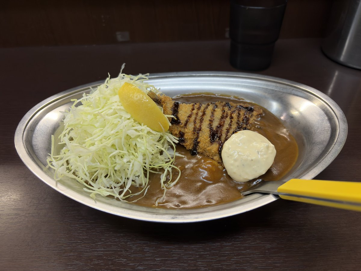 ZN6KAI's tweet image. 健康診断終わって、約1年ぶりのチャンピオンカレー🍛職場の引越しがあったのでなかなか行けずでした。