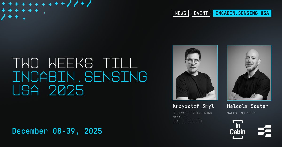 skyengineai's tweet image. Heading to InCabin.Sensing USA 2025! 🚀 In just two weeks, meet us there! We’ll be showcasing how synthetic data powers DMS and OMS training.
#InCabinSensingUSA2025 #InCabinMonitoring #SyntheticData #ComputerVision