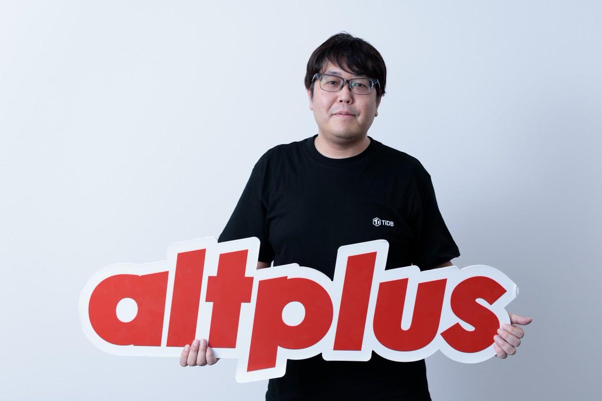 Altplus_PR's tweet image. 【おしらせ】
オルトプラスは、2025年12月11日（木）に開催されるPingCAP株式会社主催のイベント「NewSQLデータベースでどう変わる？」に、当社エンジニアマネージャーの浦谷和茂が登壇することをお知らせいたします。

詳細は当社HPに掲載しております。ぜひご一読ください。
altplus.co.jp/topics/ses/202…