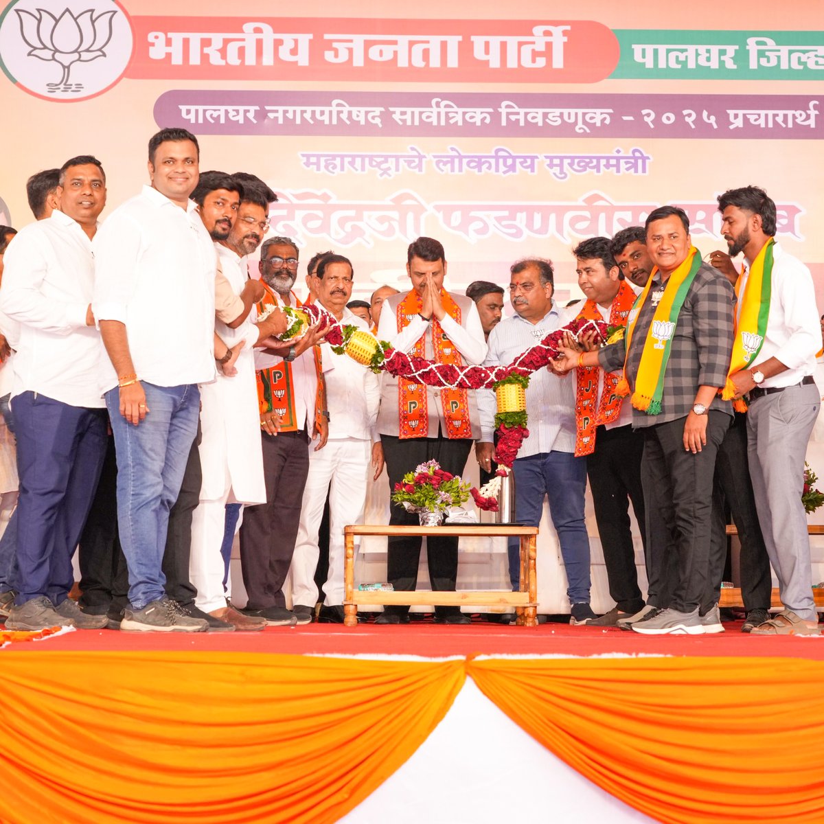 Devendra_Office's tweet image. #Maharashtra #DevendraFadnavis #NagarParishad2025 #TripleEngineSarkar
