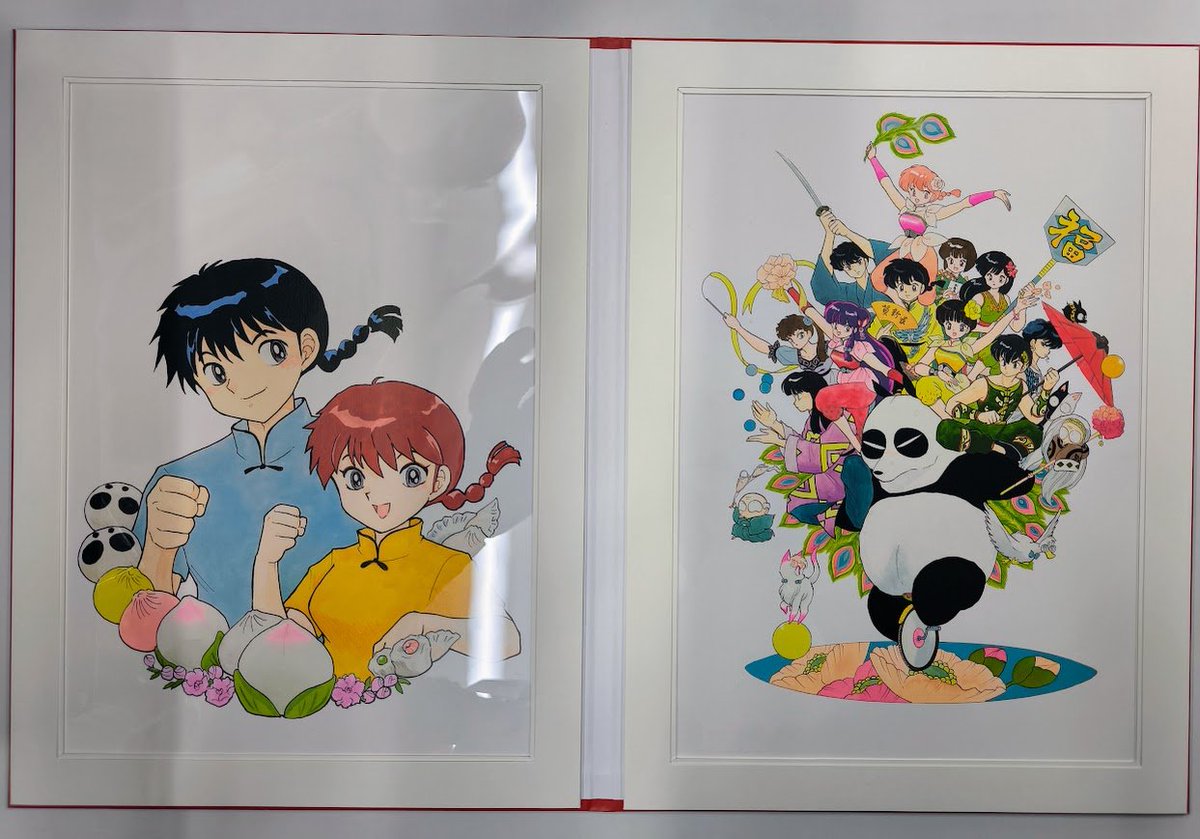 らんま１/２　複製原画 入荷情報】 『らんま1/2』 ・「らんまBOX」購入特典 複製原画2点、特製