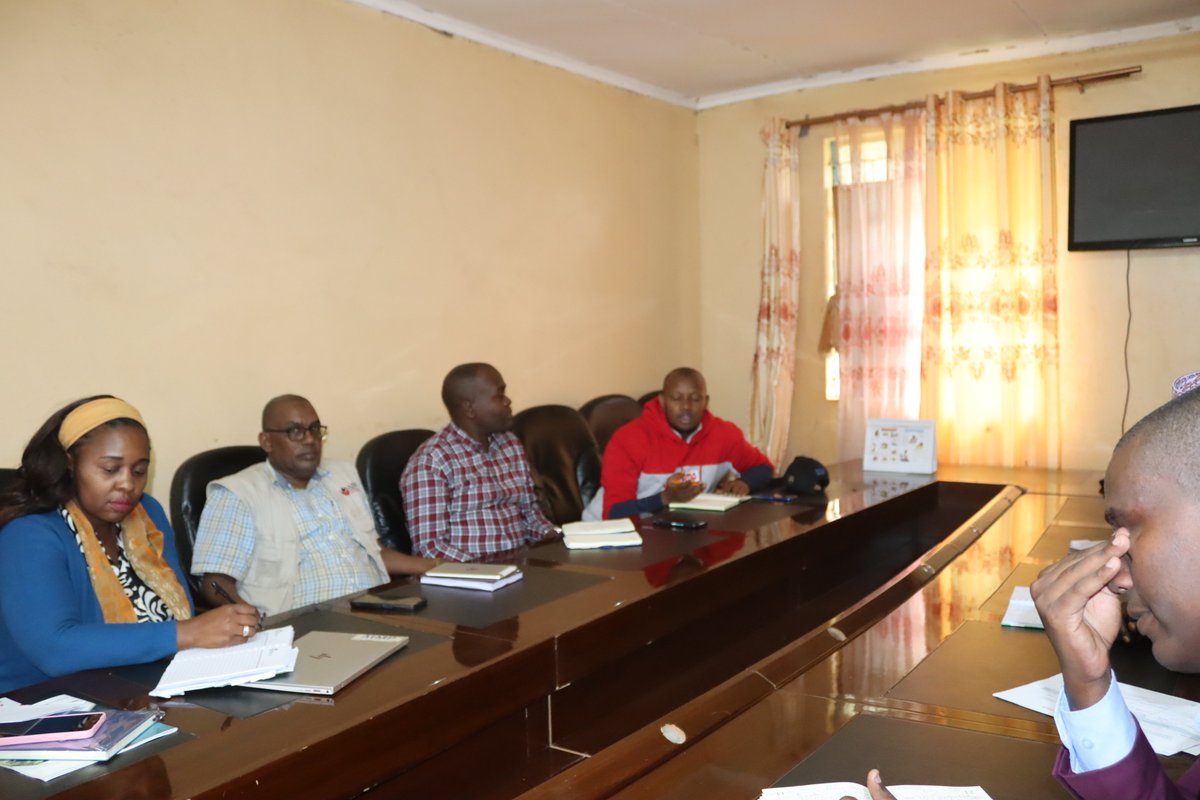 ProjectSHARP's tweet image. .@ProjectSHARP  team kicked off the day with a courtesy call to the Marsabit CHMT, led by Chief Officer for Public Health, Mr. Omar. We jointly planned key engagements to strengthen multi-sectoral coordination &amp;amp; mapped out #16Days build-up activities including  #YOUTH  dialogues.