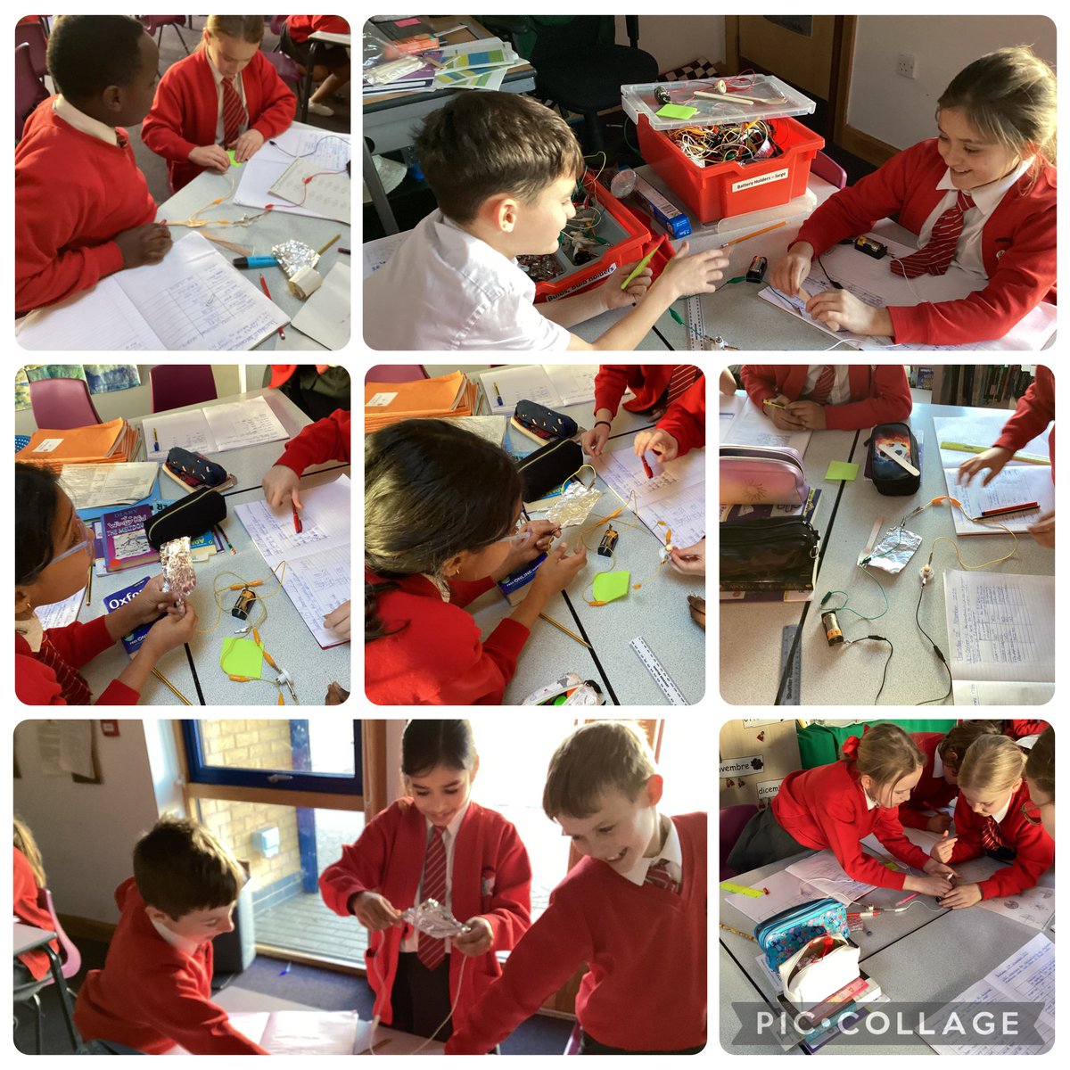 HughCatholic's tweet image. 5M have been enjoying testing the conductivity of different materials during their Science lesson #scienceinaction #stem #scienceinaction