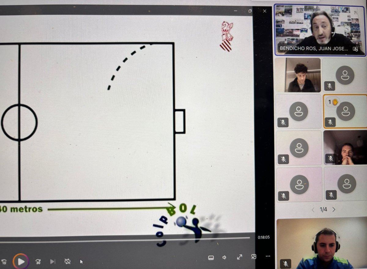 Ponencia online sobre el Colpbol a 40 docentes leoneses a través del <a href="/CFIEdeLeon/">CFIELeón</a> donde desarrollamos sus bases pedagógicas y fundamentos técn-tácticos y se analizó el reglamento y la propuesta didáctica óptima para cada nivel.

☝️🔝🤾🏐📚💻⭐

#deporte #edufis #formacion #Colpbol