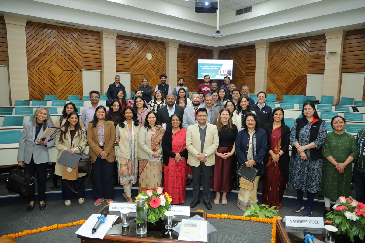 MDIGurgaon's tweet image. MDI Gurgaon &amp;amp; Ivey Publishing hosted a Case Writing Workshop! Experts shared insights on crafting impactful teaching cases, aligning real-world dilemmas with learning objectives. A power-packed day of learning &amp;amp; inspiration for aspiring case writers! 
#mdigurgaon #CaseWriting