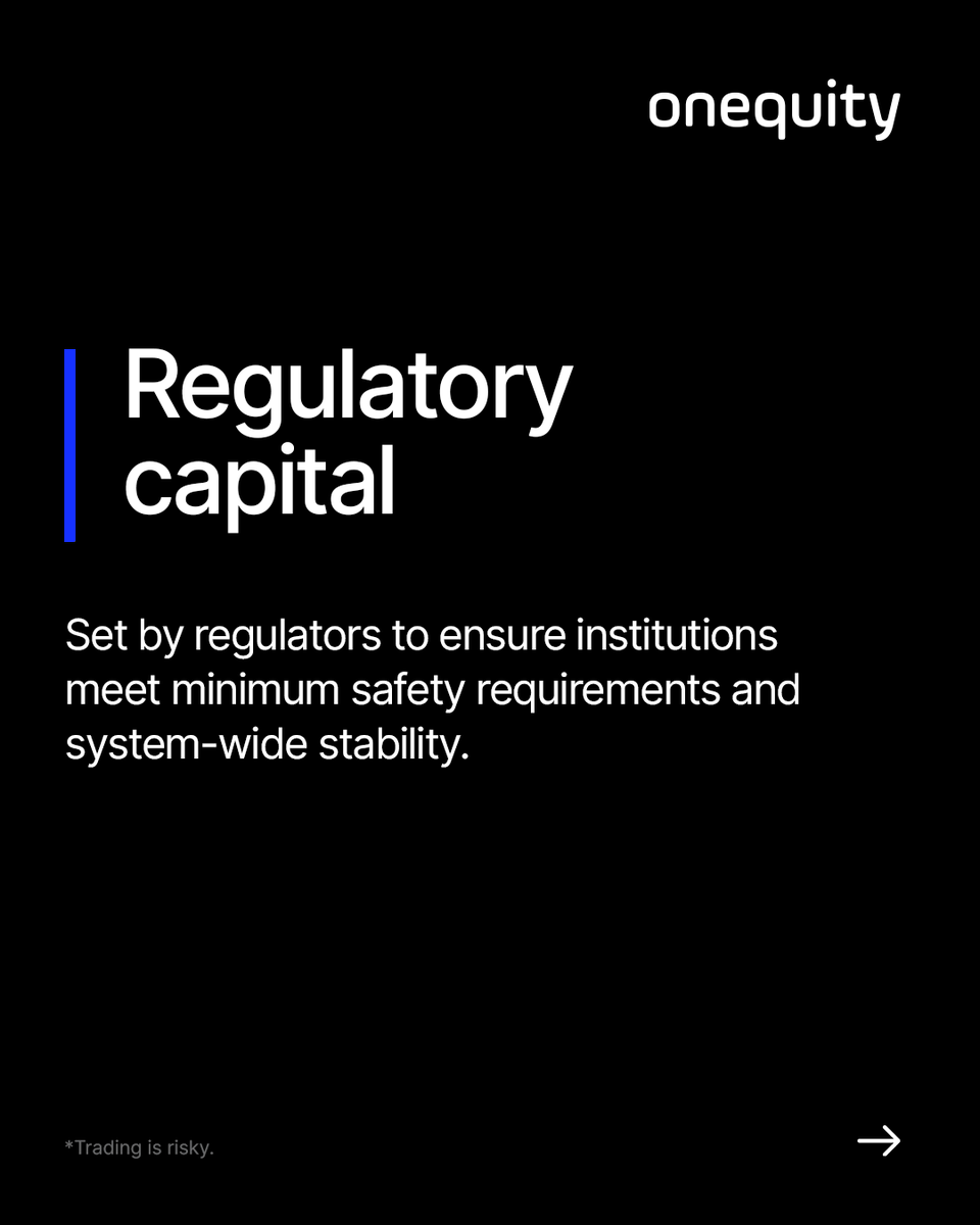 OnEquityGroup's tweet image. Behind every institutional decision is a capital framework.
Learn the difference between regulatory and economic capital, and how they shape the broader financial landscape.

#onequity #onlinebroker #institutionaltrading #liquidityproviders #marketstructure #tradingeducation