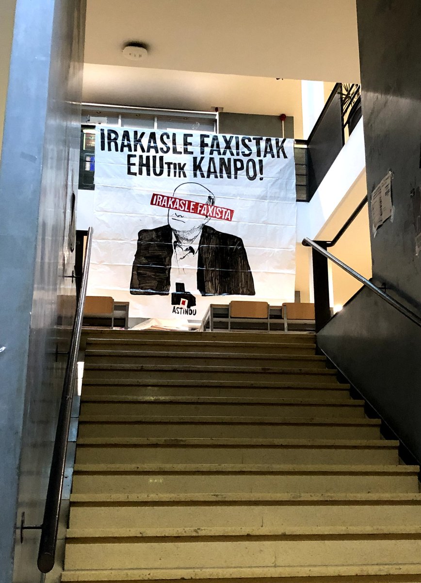 IRAKASLE FAXISTAK EHUtik KANPO!