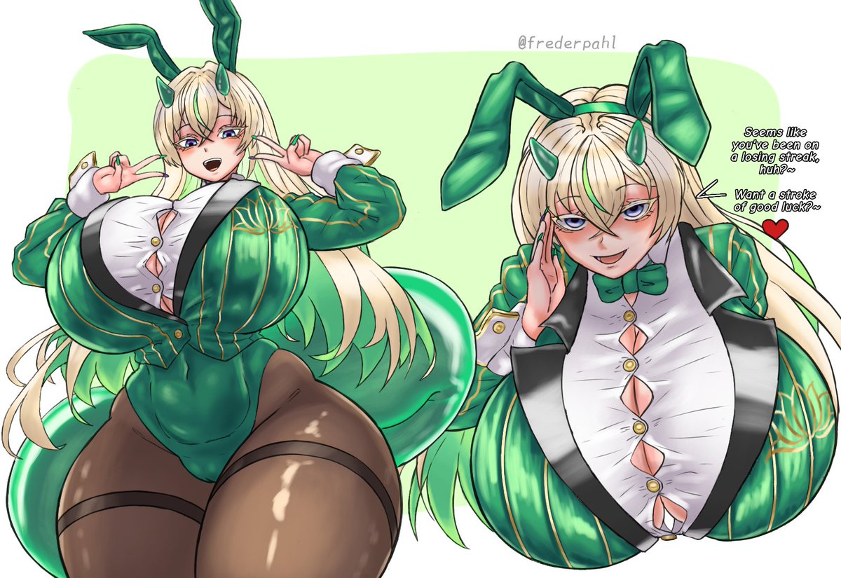 frederpahl's tweet image. [Commission]
For @DraconicNun 

Luck. 🍀🎰🐉