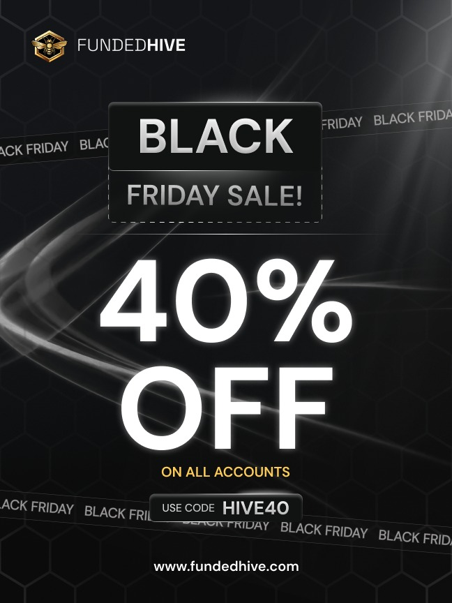 FundedHive's tweet image. 🔥 BLACK FRIDAY IS LIVE 40% OFF ON ALL ACCOUNTS 🖤🐝

This Black Friday we’re dropping our biggest discount ever get 40% OFF on every single account at Funded Hive using code HIVE40.

Here’s why thousands of traders choose Funded Hive every single day:
🐝 Daily Payouts 
🐝 No…