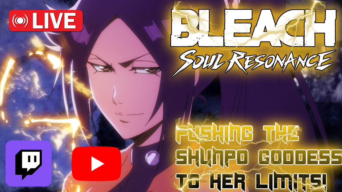Thats_Just_in's tweet image. LIVE 🔴

🐺PUSHING THE SHUNPO GODDESS TO HER LIMITS🐺

#BleachSoulResonance 

▶️ twitch.tv/thats_just_in ◀️
▶️ youtube.com/thats_just_in ◀️