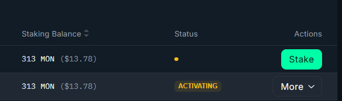 novaasync's tweet image. Just stake some monad on @nansen_ai 

You&apos;ll get 2x points boost