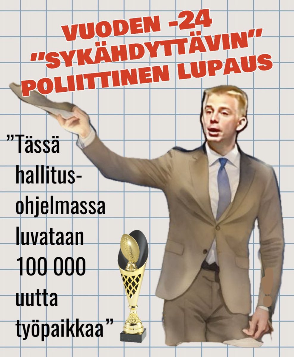taskivei's tweet image. Suomi tarkkailuluokalle valtionvarainministeri Purran johdolla. Bergbom on persujen terävin kärki talousosaamissa. Aikamoista.