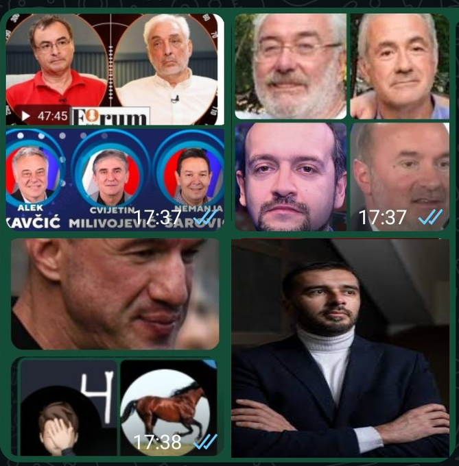 Charligula's tweet image. Istaknuti borci protiv opozicije ni reč o satiranju milog naroda zbog rusije?