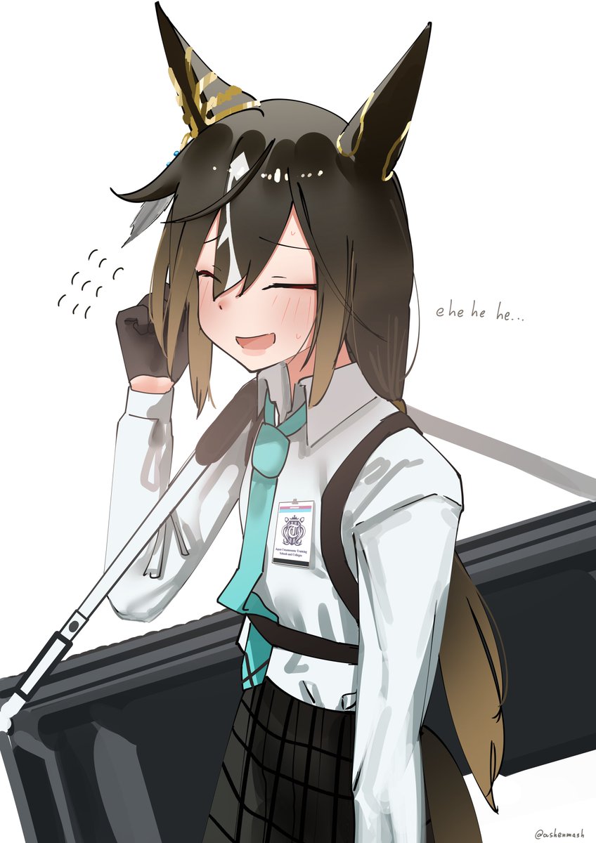 ashenmash's tweet image. stay gold is so old shes an ojisan