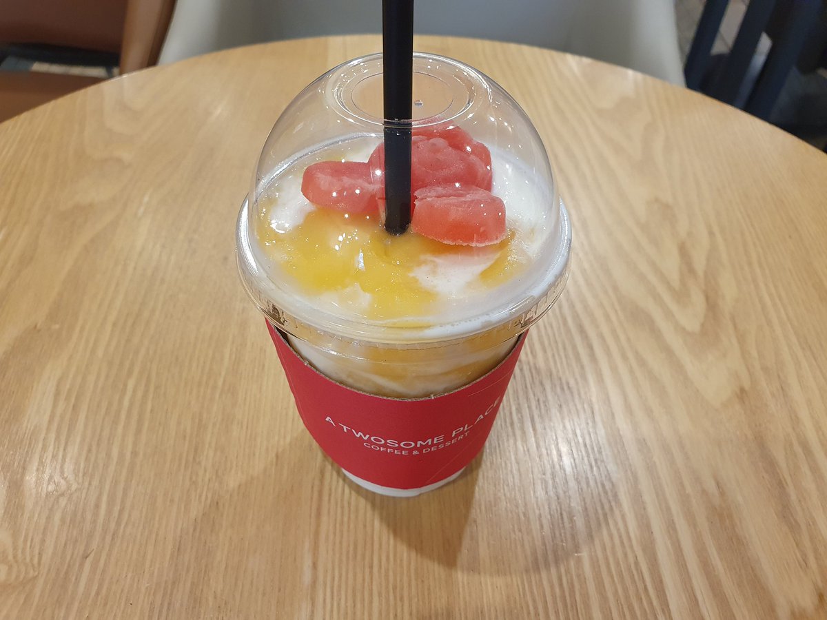 redwine278's tweet image. 미키 망고 요거트 프라페😋
#투썸플레이스 #ATwosomePlace
#투썸 #미키망고요거트프라페