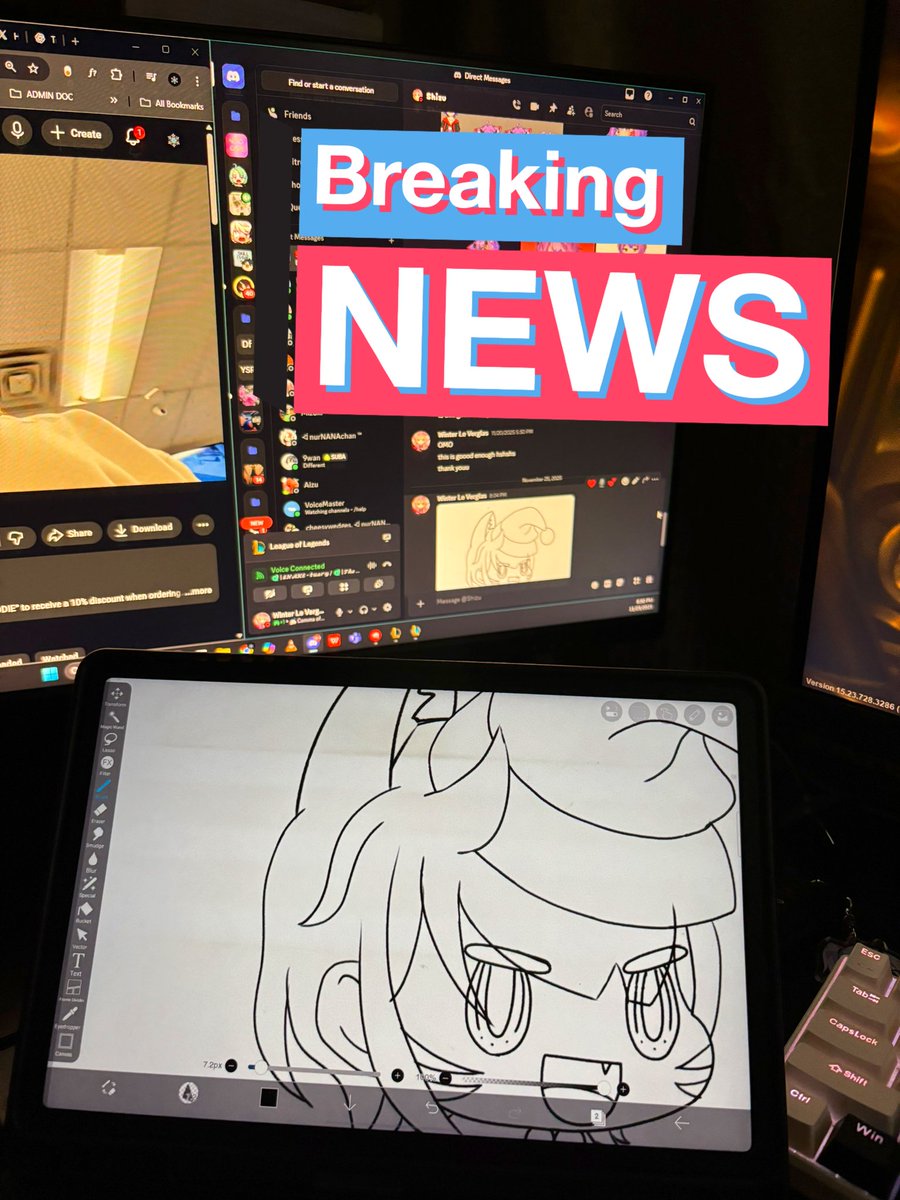 Nothing beats a late night drawing 🥰