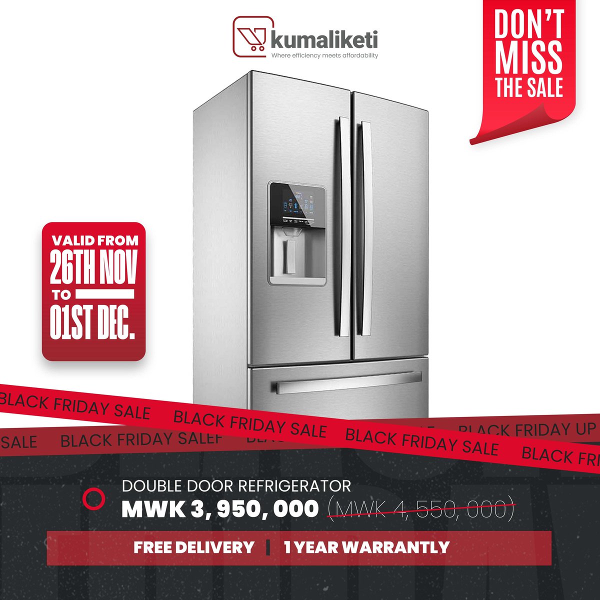 Kumaliketi_Mw's tweet image. BLACK FRIDAY IS HERE🔥🔥🔥

👉 Visit Kumaliketi nowww !!!
📍Olympic Mall (Old Ekhaya), Lilongwe
📞 +265 997 177 690

#visitkumaliketi