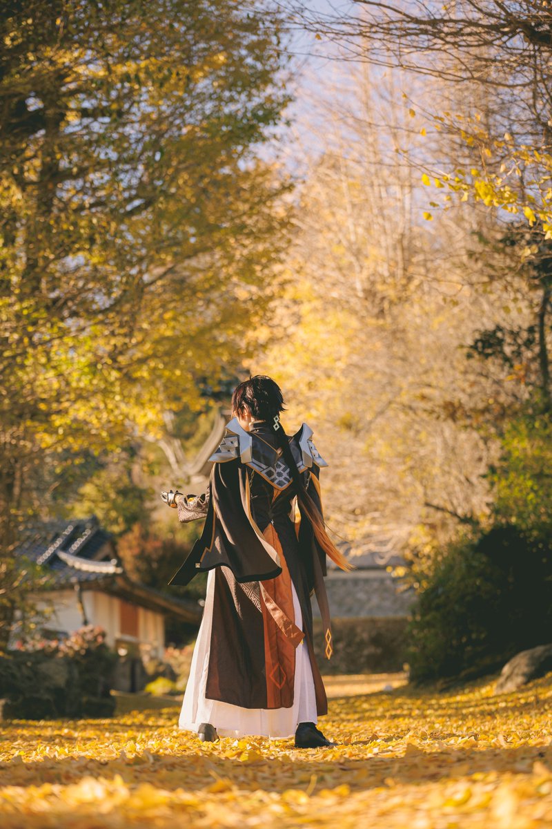 【cosplay】
原神/鍾離/岩王帝君

photo/おーぎ(<a href="/nontank_/">おーぎ</a> )
#Zhongli #GenshinImpact